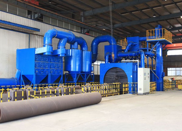 Filter cartridge dust collector of slot blasting machine